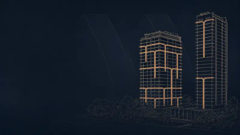 Fachada do Metropolitan Marista, salas comerciais e lajes corporativas no Setor Marista, Goiânia